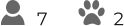 7              2